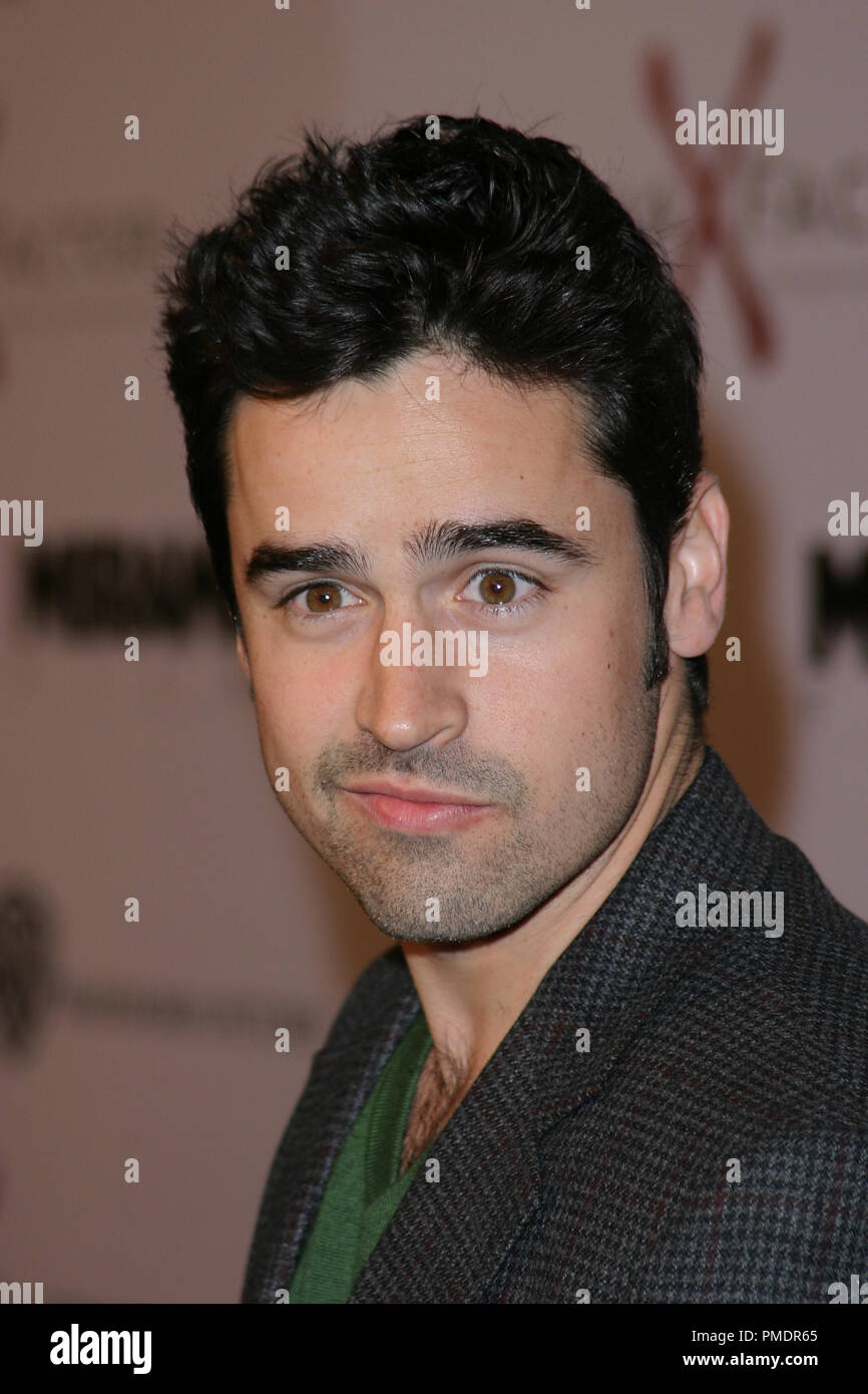 "Aviator" Premiere 12-01-2004 Jesse Bradford Foto von Joseph Martinez/PictureLux Datei Referenz # 37751 0026 - picturelux nur für redaktionelle Verwendung - Alle Rechte vorbehalten Stockfoto