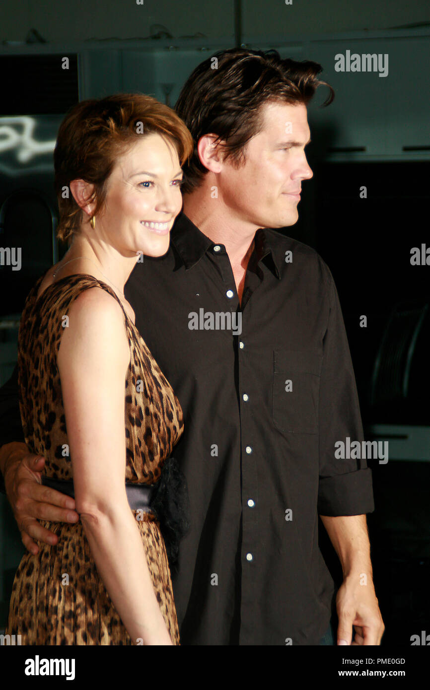 Starke Volk (Premiere) Diane Lane, Josh Brolin, 8-29-2007/Pacific Design Center/West Hollywood, CA/Lions Gate Films/Foto von Joseph Martinez Datei Referenz # 23166 0020 PLX nur für redaktionelle Verwendung - Alle Rechte vorbehalten Stockfoto