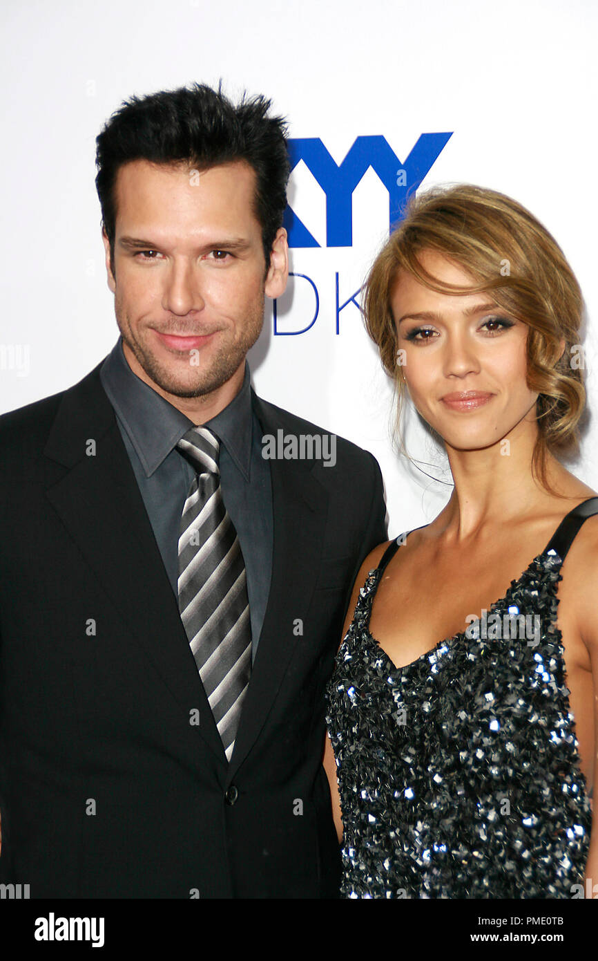 "Good Luck Chuck" (Premiere) Dane Cook, Jessica Alba 9-19-2007/Mann Nationaltheater/Los Angeles, CA/Lions Gate Films/Foto von Joseph Martinez Datei Referenz # 23188 0020 PLX nur für redaktionelle Verwendung - Alle Rechte vorbehalten Stockfoto