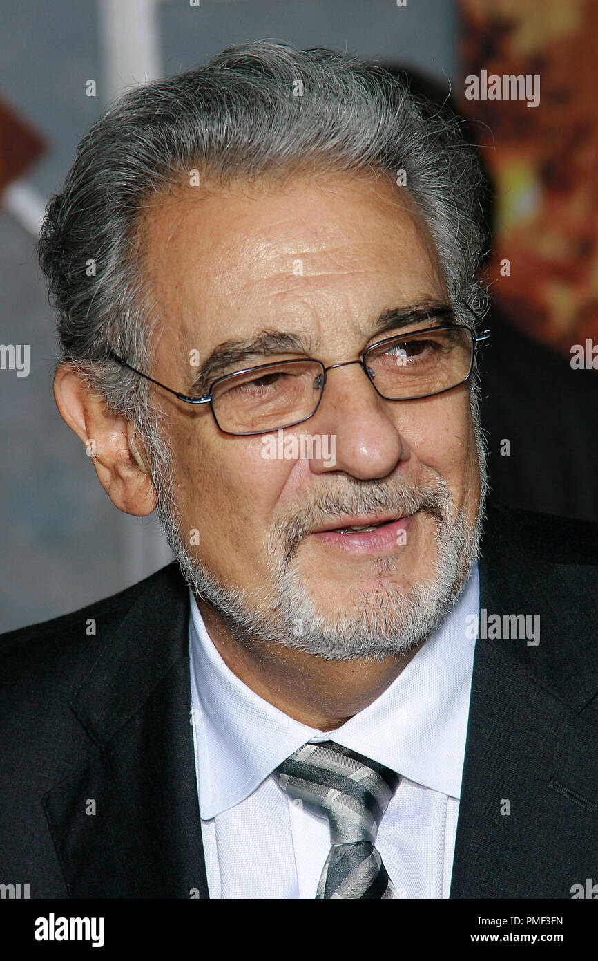 Beverly Hills Chihuahua Premiere Placido Domingo 9-18-2008/El Capitan Theatre/Hollywood, CA/Walt Disney Pictures/Foto von Joseph Martinez Datei Referenz # 23610 0020 PLX nur für redaktionelle Verwendung - Alle Rechte vorbehalten Stockfoto