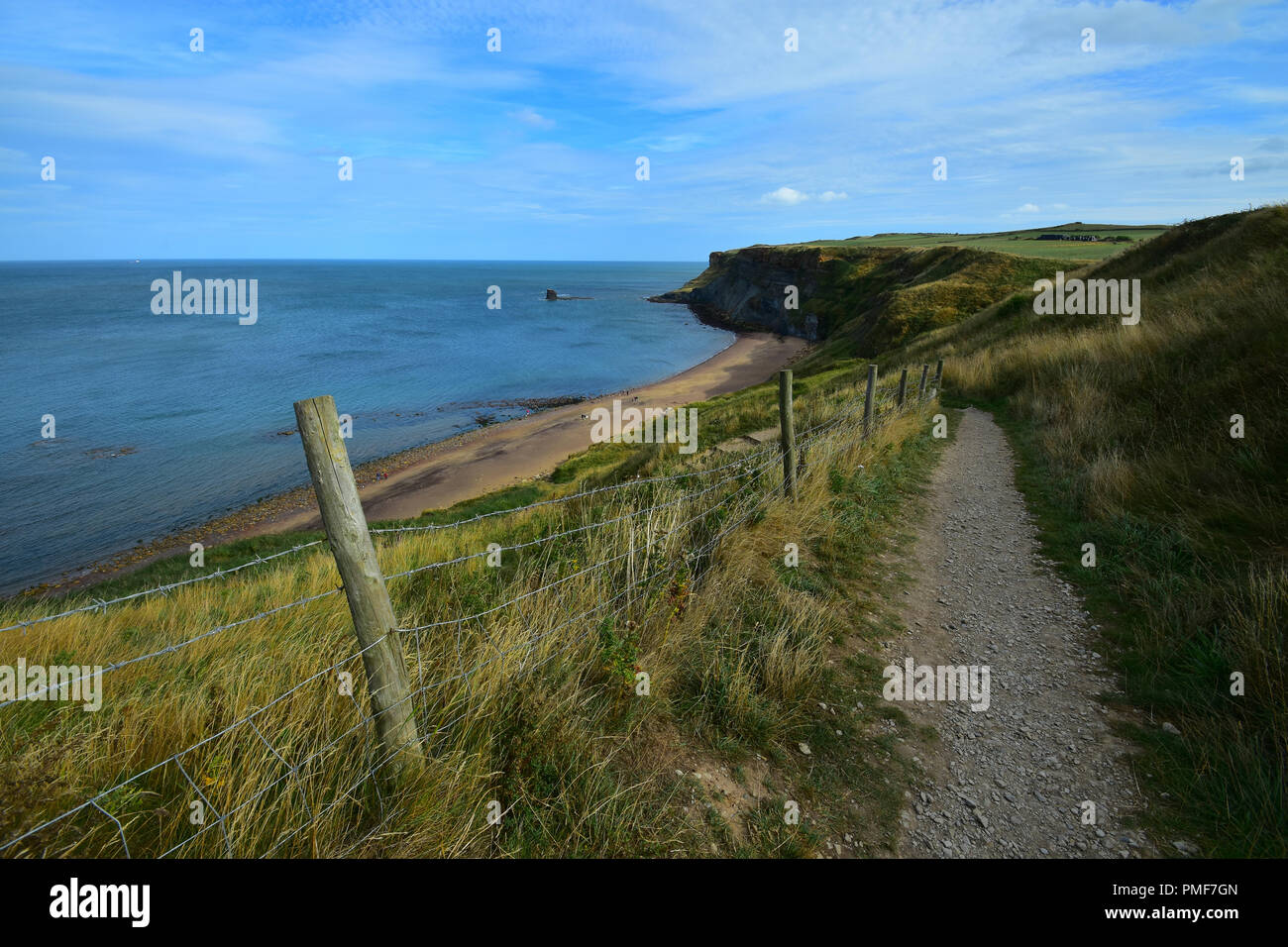 Saltwick Bay, North Yorkshire Moors, England Großbritannien Stockfoto
