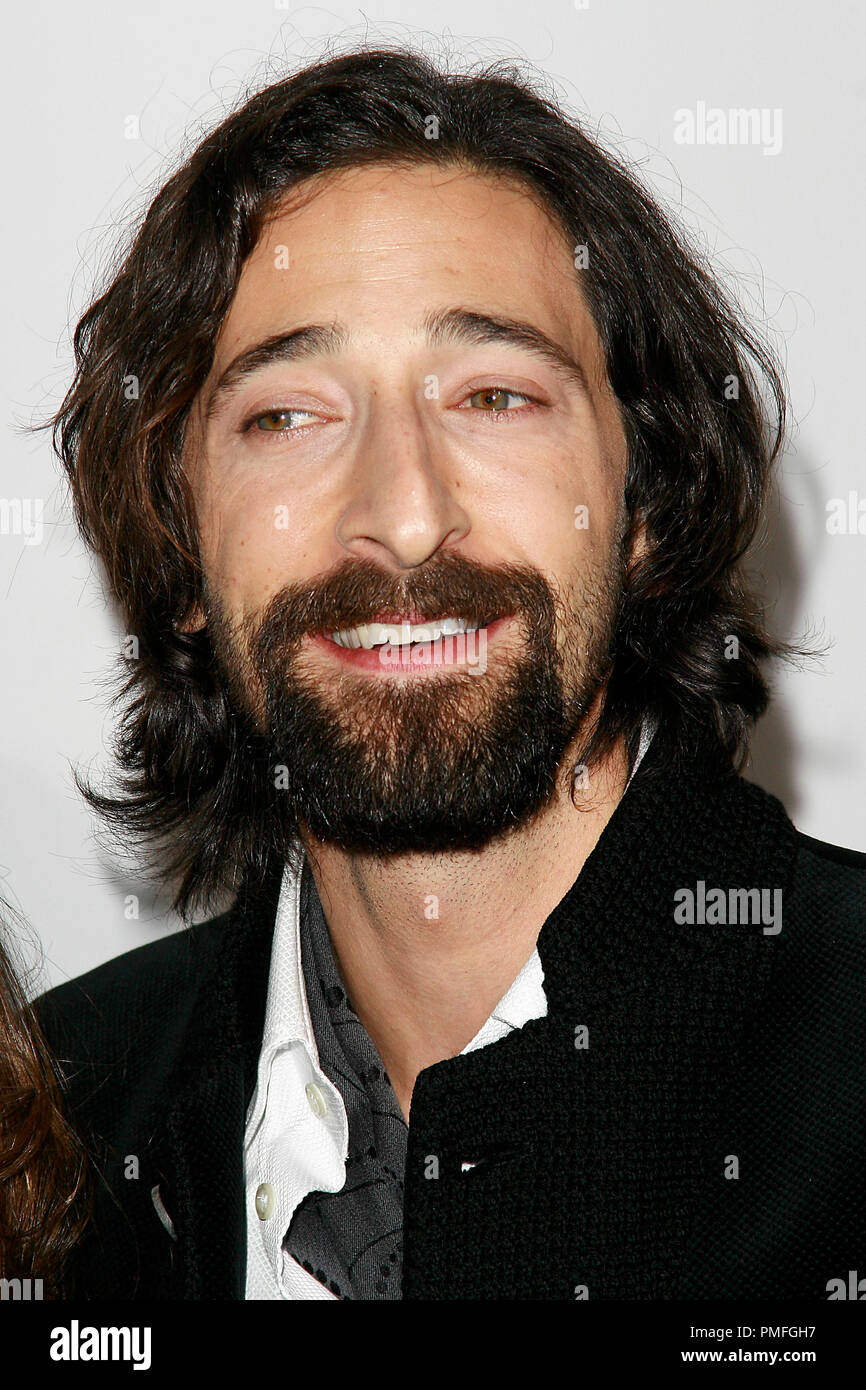 Cadillac Records Premiere Adrien Brody 11-24-2008/Egyptian Theatre/Hollywood, CA/TriStar Bilder/Foto von Joseph Martinez Datei Referenz # 23659 0023 PLX nur für redaktionelle Verwendung - Alle Rechte vorbehalten Stockfoto