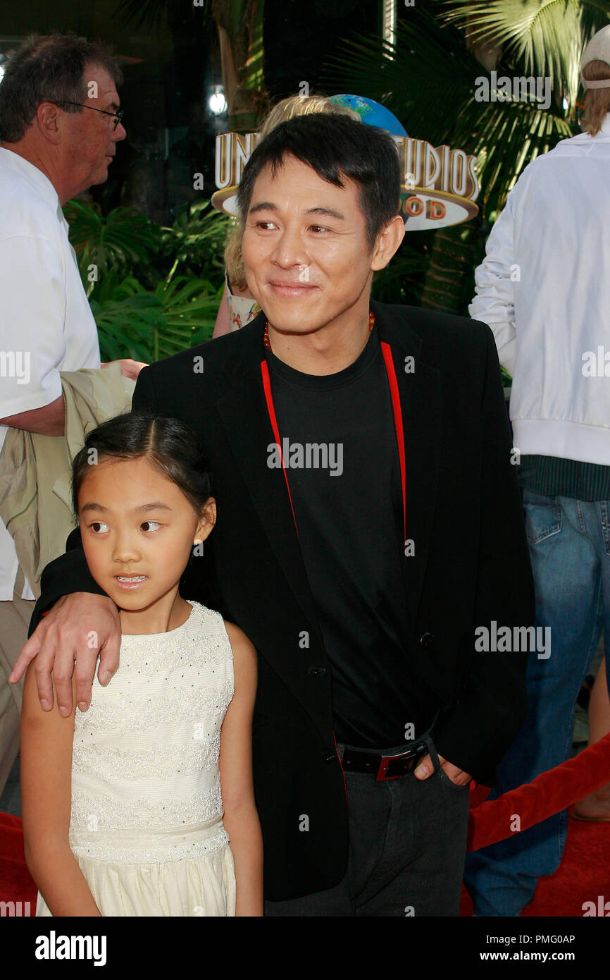 "Die Mumie: Das Grabmal des Drachenkaisers" Premiere Jane Li, Jet Li 7-27-2008/CityWalk Kinos/Universal City, CA/Universal Studios / © Joseph Martinez/Picturelux - Alle Rechte vorbehalten File Reference # 23578 0065 PLX nur für redaktionelle Verwendung - Alle Rechte vorbehalten Stockfoto