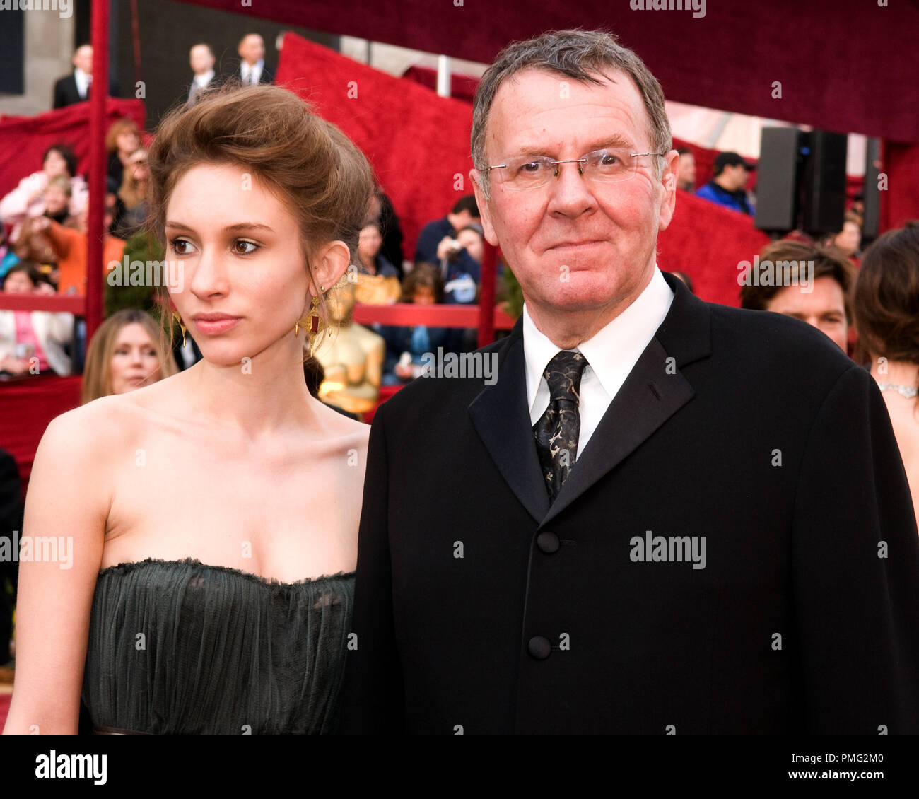 Die Akademie der Künste und der Wissenschaften präsentiert "Academy Awards - 80. jährlichen "Tom Wilkinson und Tochter Alice Wilkinson 2-24-08 Datei Referenz # 30000 067 Nur für den redaktionellen Gebrauch - Alle Rechte vorbehalten Stockfoto