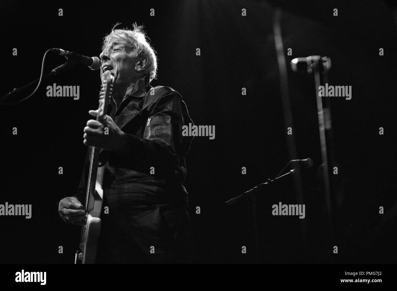 John Cale live auf der Bühne am Ende der Straße Festival 2018 Stockfoto