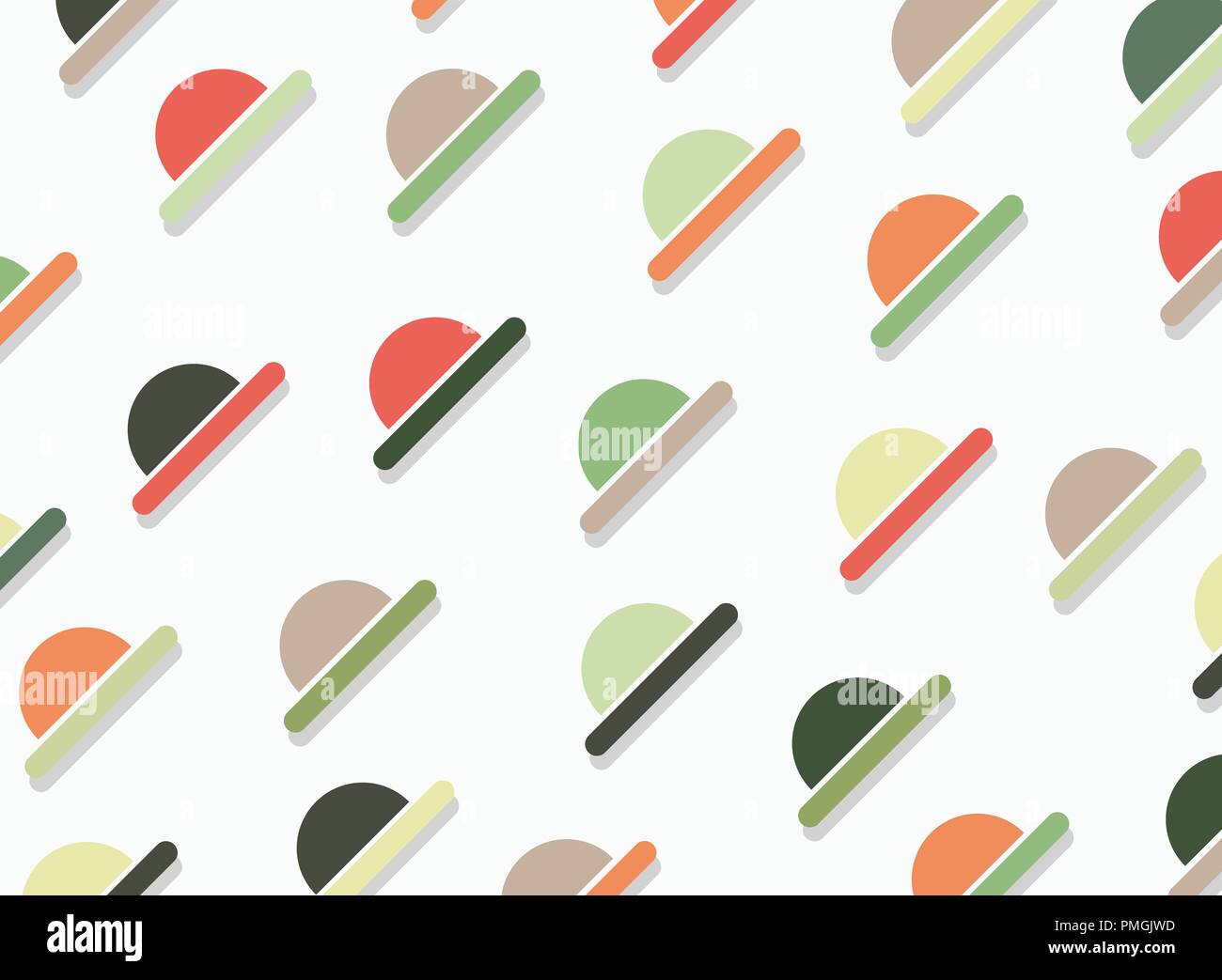 Zusammenfassung von bunten geometrischen Muster Hintergrund, Illustration Vector EPS 10. Stock Vektor