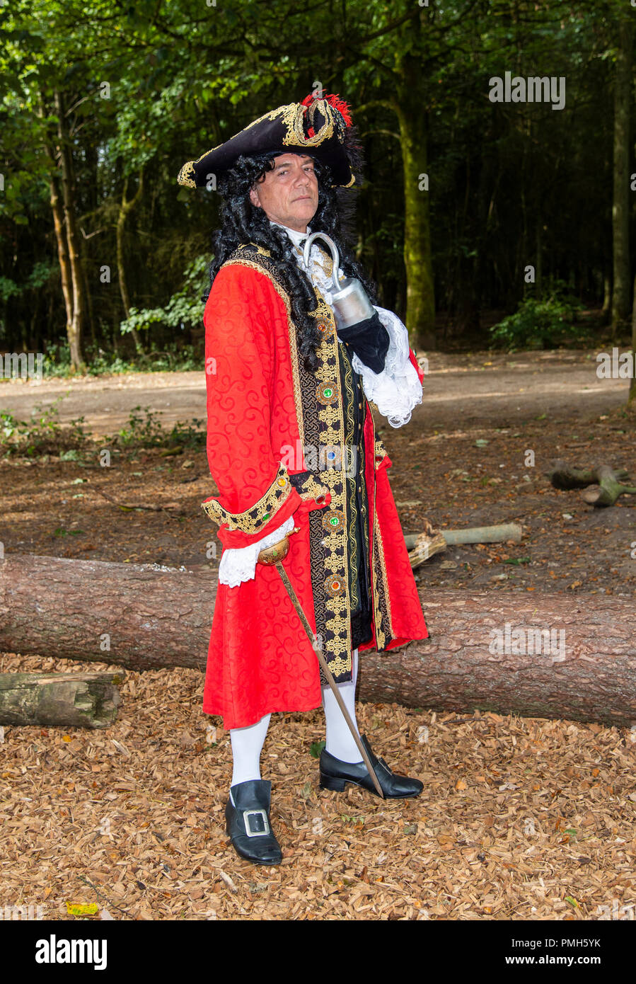 Wendover Woods, UK. 18. September 2018. Peter Pan Pantomime Pressevorstellung Credit: Gary Mitchell, GMP-Media/Alamy leben Nachrichten Stockfoto