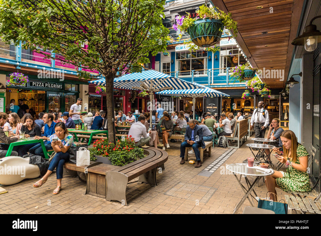 Eine typische Ansicht in London Stockfoto