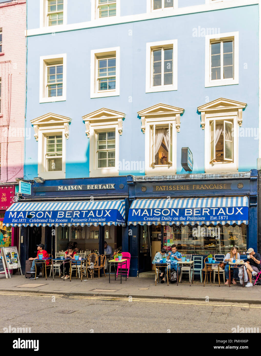 Eine typische Ansicht in London Stockfoto