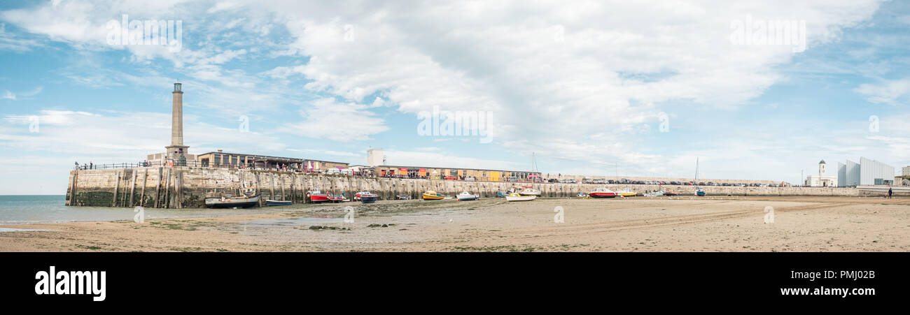 Der Hafen Arm, Margate, Kent, UK Stockfoto