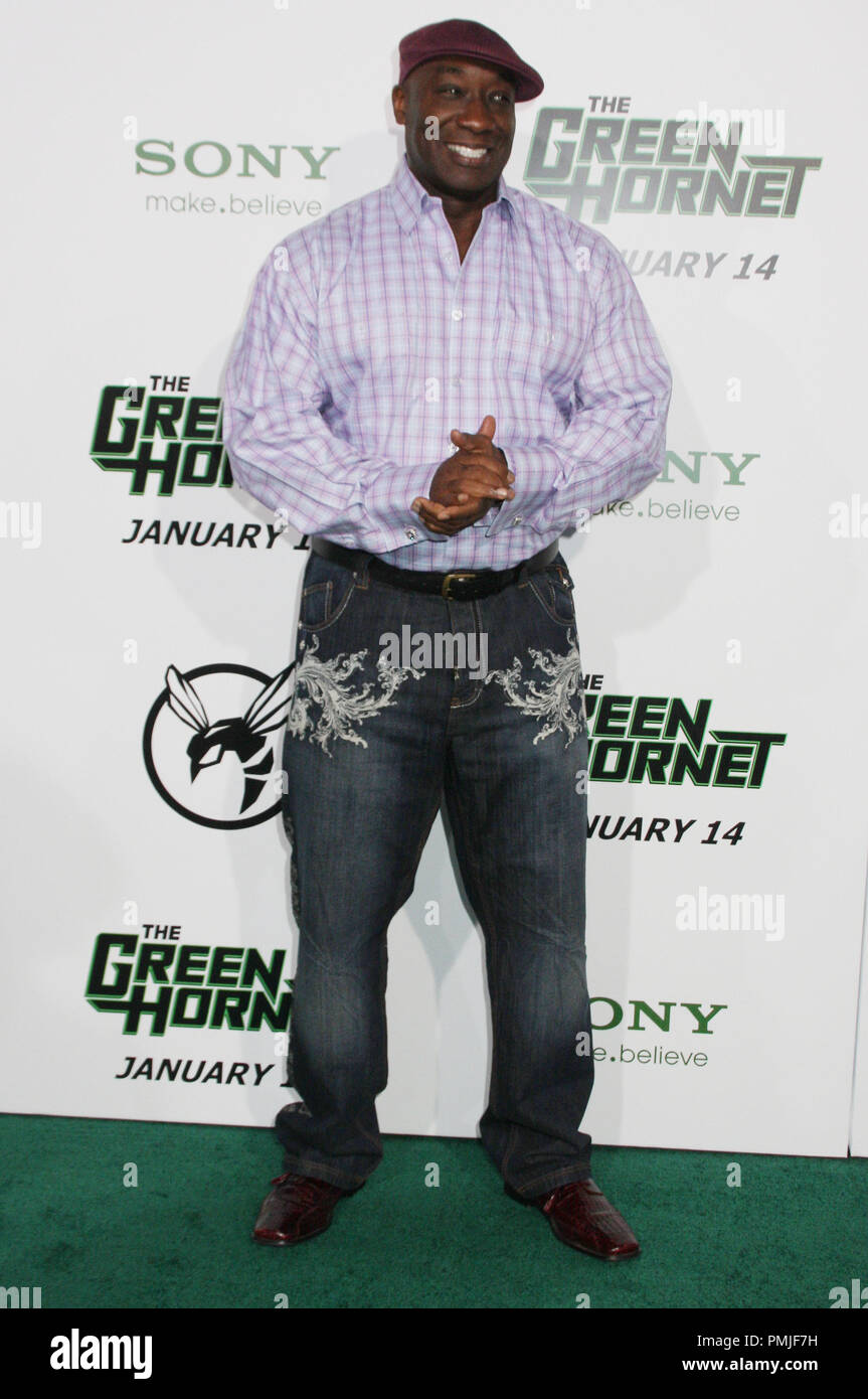 Michael Clarke Duncan am Los Angeles Premiere von The Green Hornet gehalten an der Grauman Chinese Theatre in Hollywood, CA am Montag, den 10. Januar 2011. Foto von Pedro Ulayan Pacific Rim Foto Presse/PictureLux Stockfoto