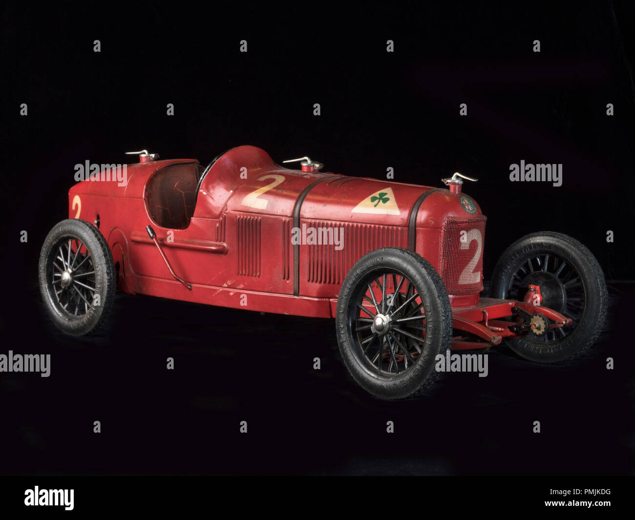 C.I.J Serie 1 Alfa Romeo P 2 vintage Tin Toy 1920 Stockfoto