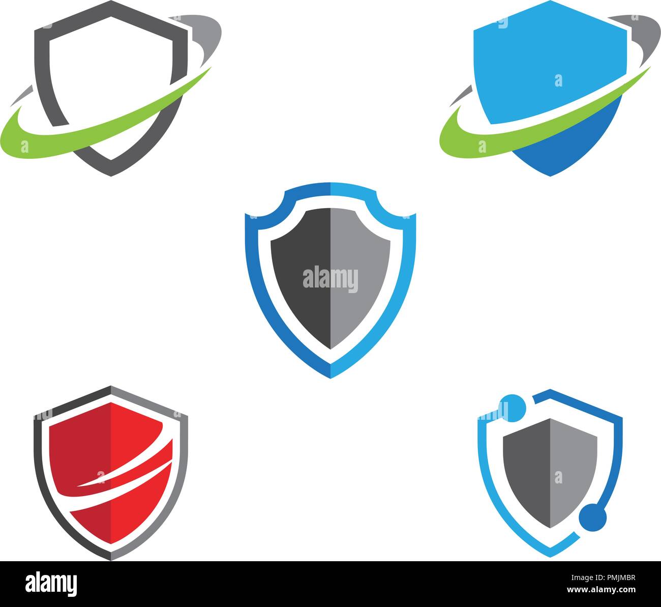 Schild Symbol logo template Vector Illustration Design Stock Vektor