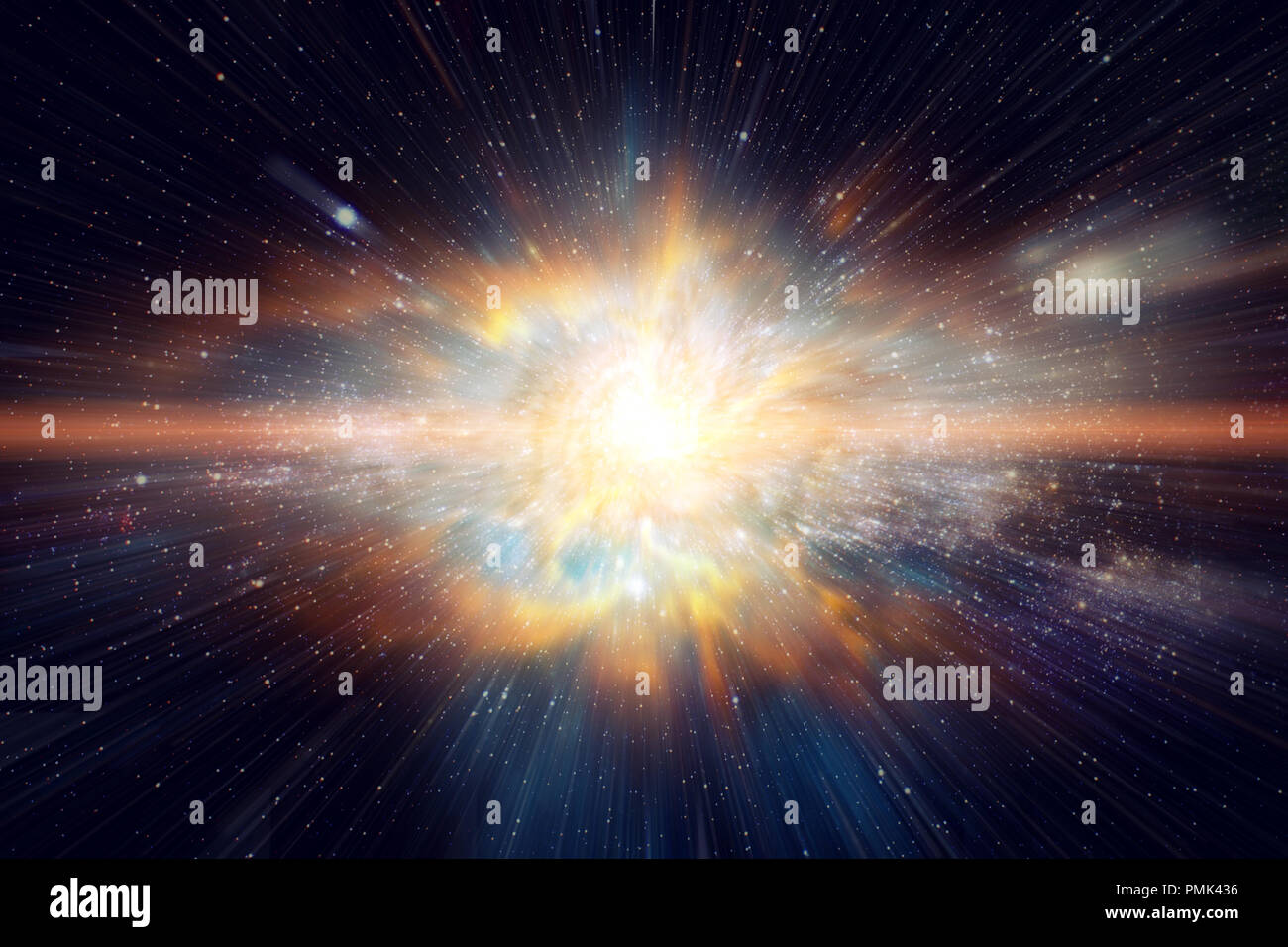 Platz und Galaxy Lichtgeschwindigkeit reisen. Elemente dieses Bild von der NASA eingerichtet. Stockfoto