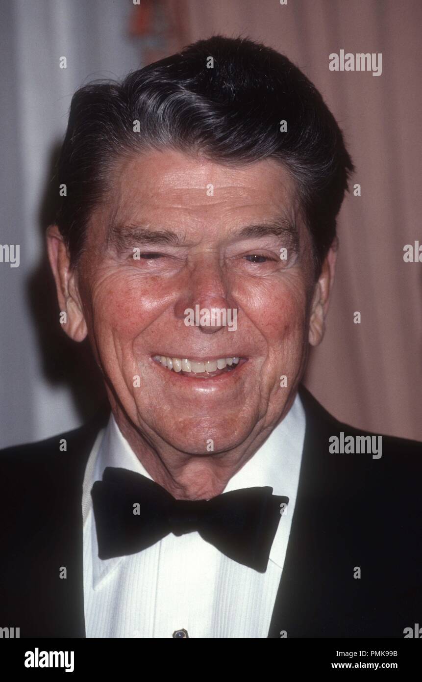 Ronald Reagan 1991 Foto von Adam Schädel/PHOTOlink/MediaPunch Stockfoto