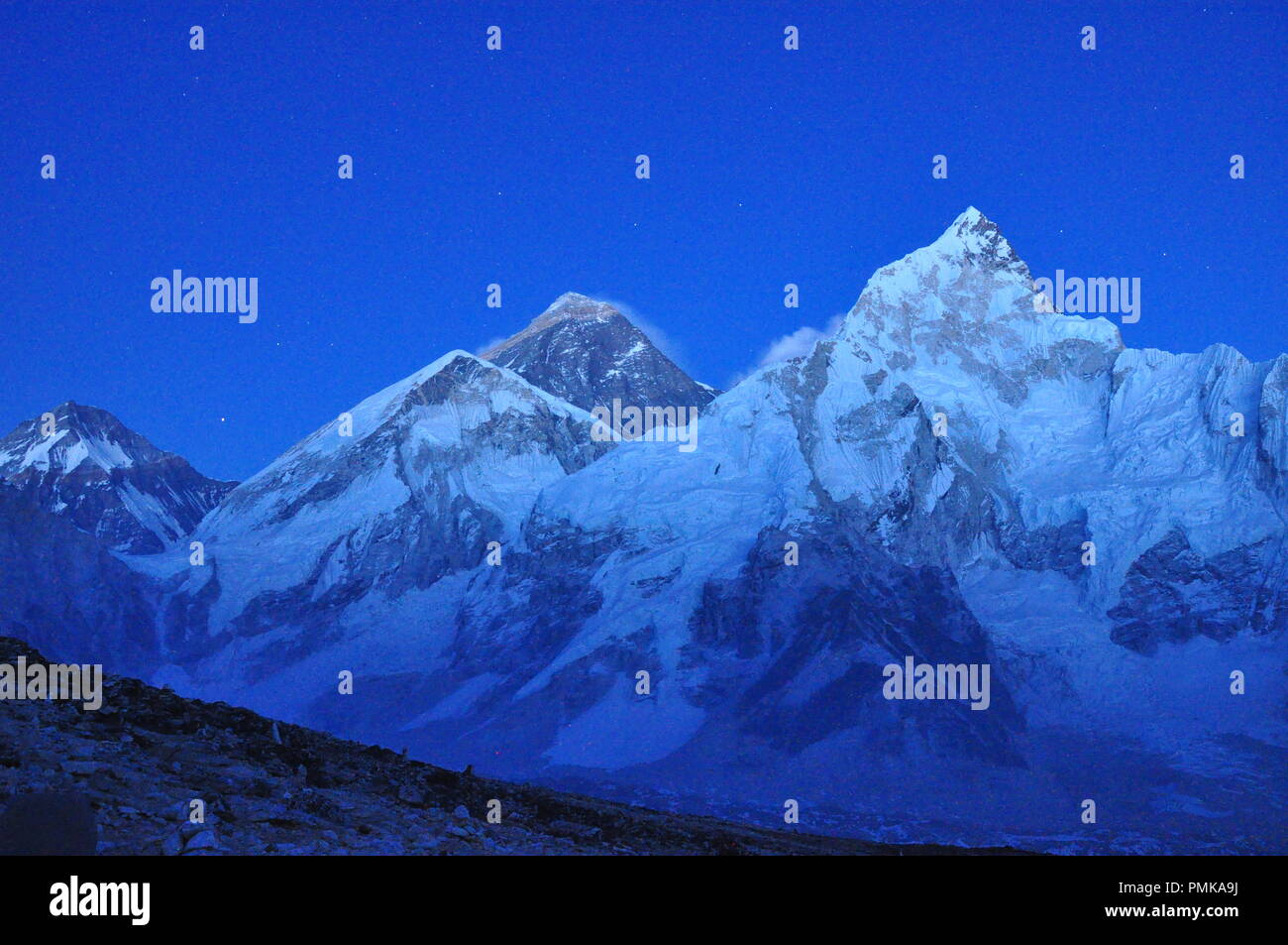 Nepal, Himalaja - 04.2013 Stockfoto