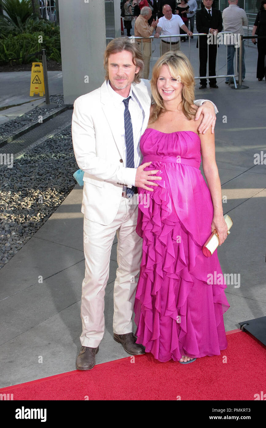 Sam Trammell und Missy Yager am Los Angeles Premiere der HBO-Serie True Blood Season 4. Ankunft im Cinerama Dome in Hollywood, CA, 21. Juni 2011 abgehalten. Foto: R.Anthony/PictureLux Stockfoto