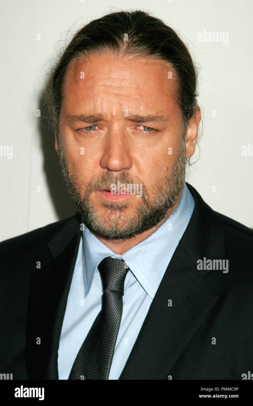 Russell Crowe 10/05/2008 "Körper der Lügen" Premiere Jazz at Lincoln Center, New York Foto von Megumi Torii/HNW/PictureLux Datei Referenz # 31253 005 HNW nur für redaktionelle Verwendung - Alle Rechte vorbehalten Stockfoto