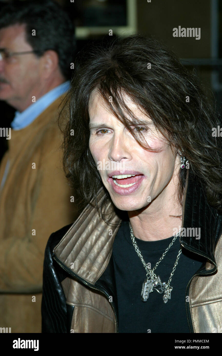 Steven Tyler 14.02.2005 "Cool" Premiere @ Grauman's Chinese Theater, Hollywood Foto von Akira Shimada/HNW/PictureLux Datei Referenz # 31257 011 HNW nur für redaktionelle Verwendung - Alle Rechte vorbehalten Stockfoto