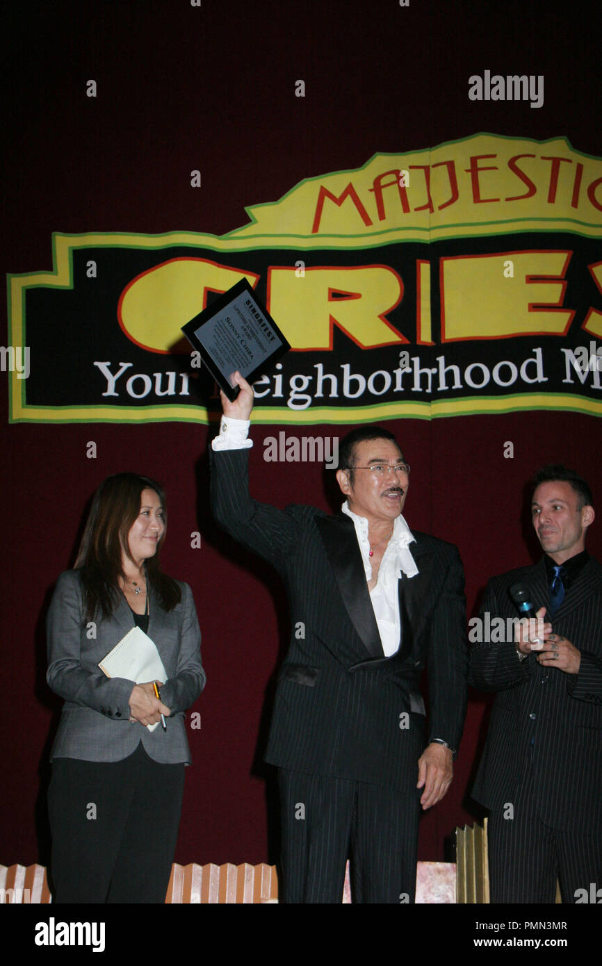 Sonny Chiba 10/01/2011 ingafest Asian Film Festival" Preisverleihung gehalten an der Bigfoot Crest Theatre, Los Angeles, CA Foto von Izumi Hasegawa/HollywoodNewsWire.net/ PictureLux Stockfoto