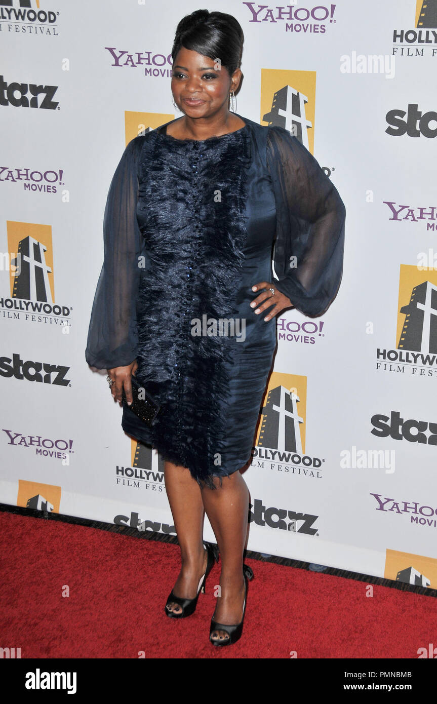 Octavia Spencer am 15. jährlichen Hollywood Film Awards Gala statt Im Beverly Hilton Hotel in Beverly Hills, CA. Die Veranstaltung fand am Montag, den 24. Oktober 2011. Foto von PRPP/PictureLux Stockfoto