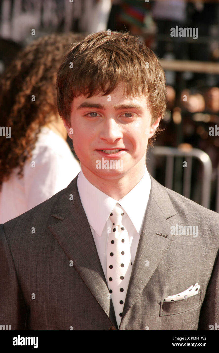 07/08/2007 Daniel Radcliffe "Harry Potter und der Orden des Phönix" Premiere @ Grauman's Chinese Theater, Hollywood Foto von Ima Kuroda/HNW/Picturelux Datei Referenz # 31297 001 HNW nur für redaktionelle Verwendung - Alle Rechte vorbehalten Stockfoto