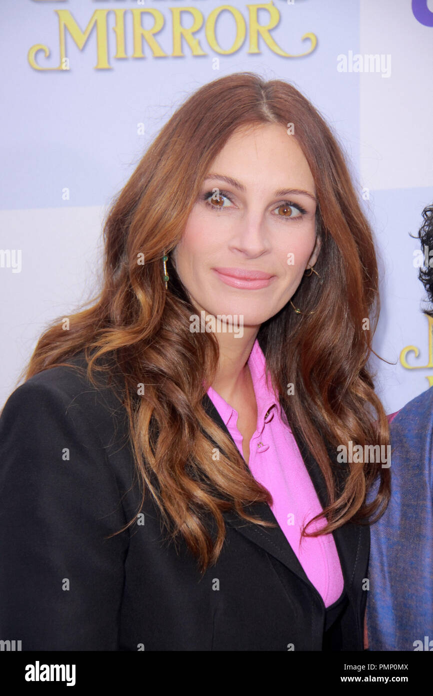 Julia Roberts 03/17/2012 'Mirror Mirror' Premiere gehalten an Graumanâ??s Chinese Theatre in Hollywood, CA Foto von Ima Kuroda/HollywoodNewsWire.net/PictureLux Stockfoto