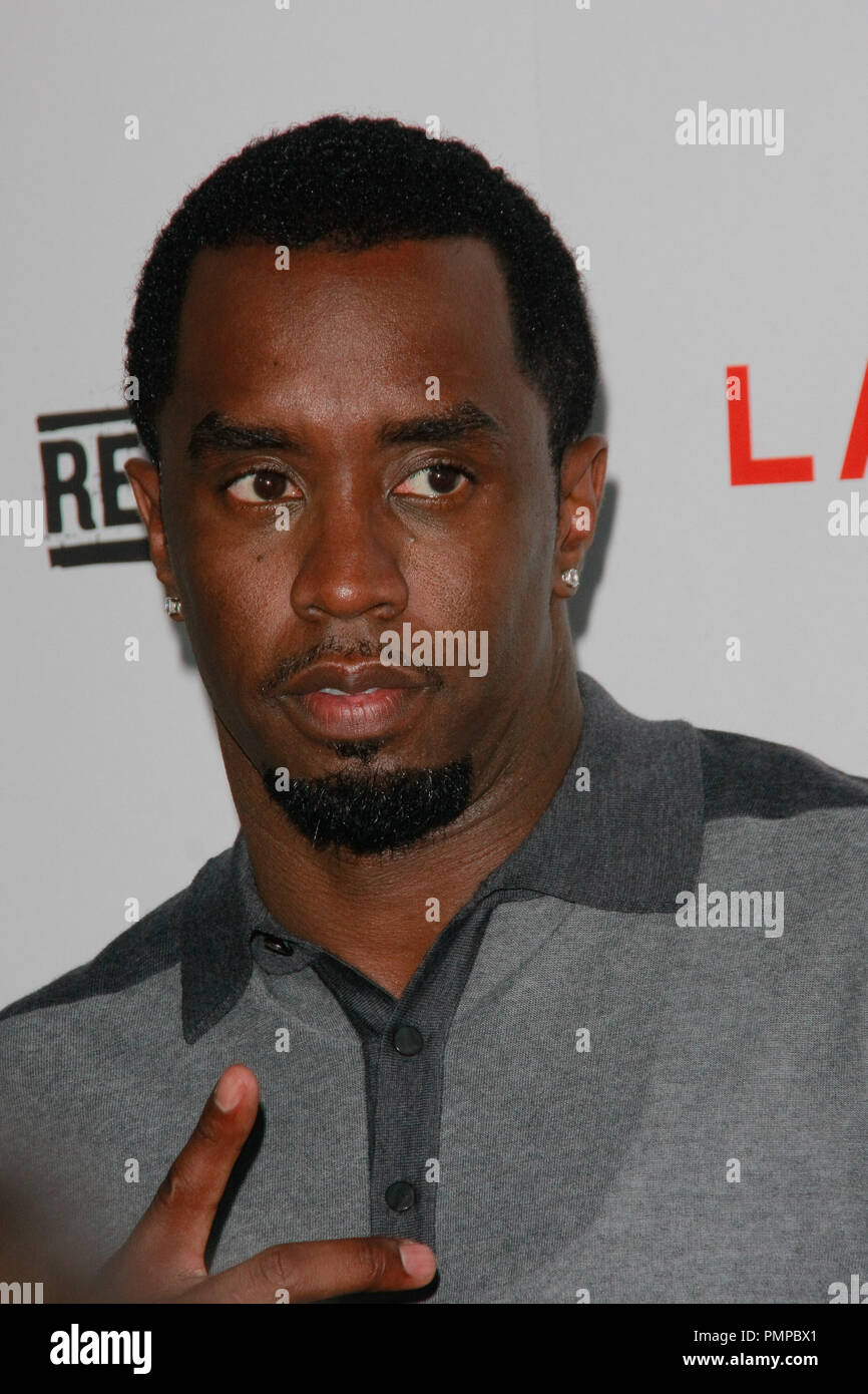 Sean Combs bei der Premiere von The Weinstein Company's 'Gesetzlose'. Ankünfte am Arclight Kinos Hollywood in Hollywood, CA, 22. August 2012. Foto von Joe Martinez/PictureLux Stockfoto