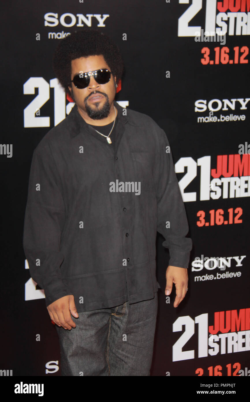 Ice Cube 13.03.2012 "21 Jump Street" Premiere bei Grauman chinesischen Theatrein Hollywood, CA Foto von Izumi Hasegawa statt / HollywoodNewsWire.net Stockfoto