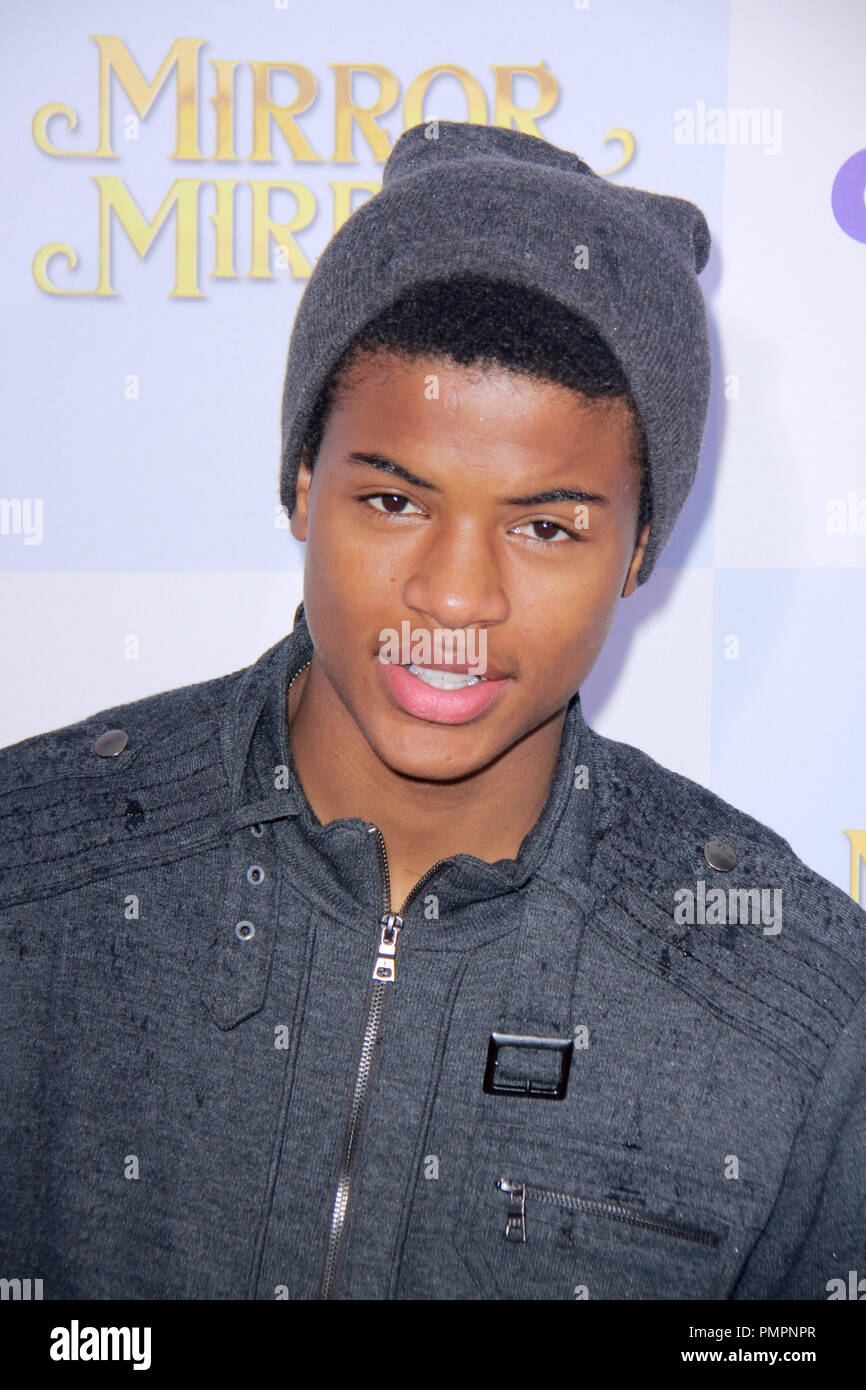 Trevor Jackson 03/17/2012 'Mirror Mirror' Premiere am Grauman's Chinese Theater in Hollywood, CA Foto von Ima Kuroda/HollywoodNewsWire.net/PictureLux Stockfoto