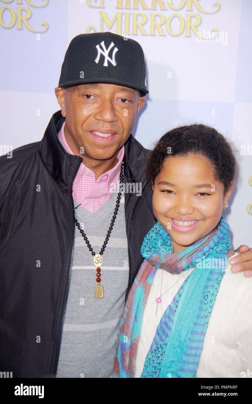 Russell Simmons 03/17/2012 'Mirror Mirror' Premiere gehalten an Graumanâ??s Chinese Theatre in Hollywood, CA Foto von Ima Kuroda/HollywoodNewsWire.net/PictureLux Stockfoto