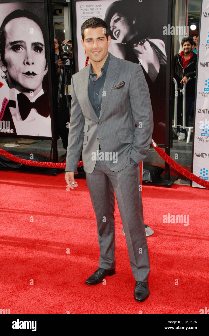 Jesse Metcalfe bei der Weltpremiere der 40. Jahrestag der Wiederherstellung der 'Kabarett', dargestellt als Opening Night Gala 2012 TCM klassische Film Festival. Ankünfte wurden am Grauman's Chinese Theater in Hollywood, CA, 12. April 2012 statt. Foto von Joe Martinez/PictureLux Stockfoto