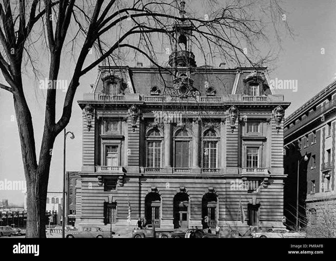 Binghamton Rathaus Collier Street Binghamton Broome County (New York). Stockfoto