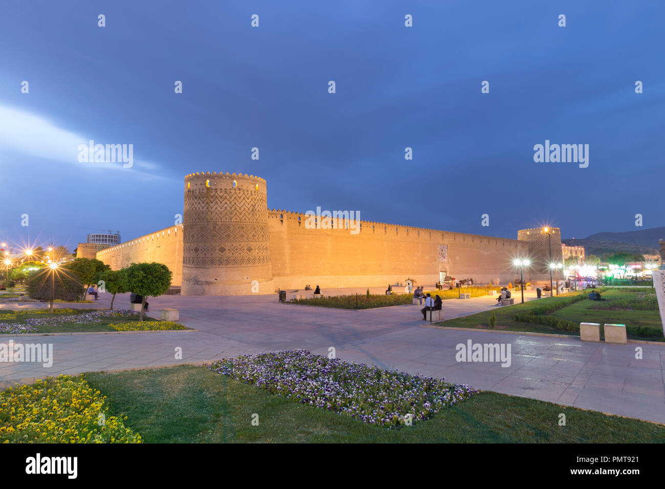 Arg-e Karim Khan schloss, Shiraz, Iran Stockfoto