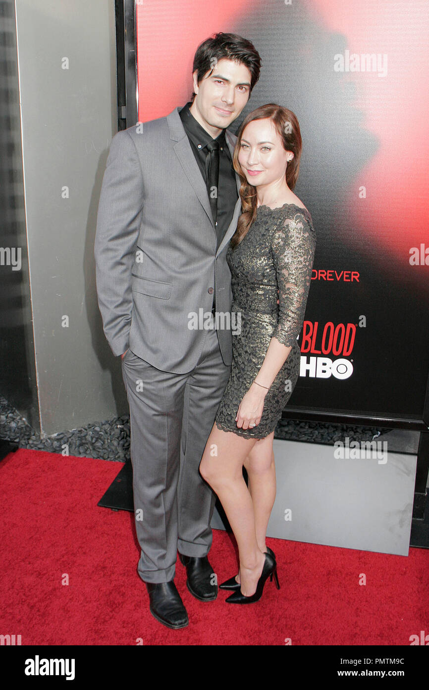 Brandon Routh And Courtney Ford Stockfotos Und Bilder Kaufen Alamy