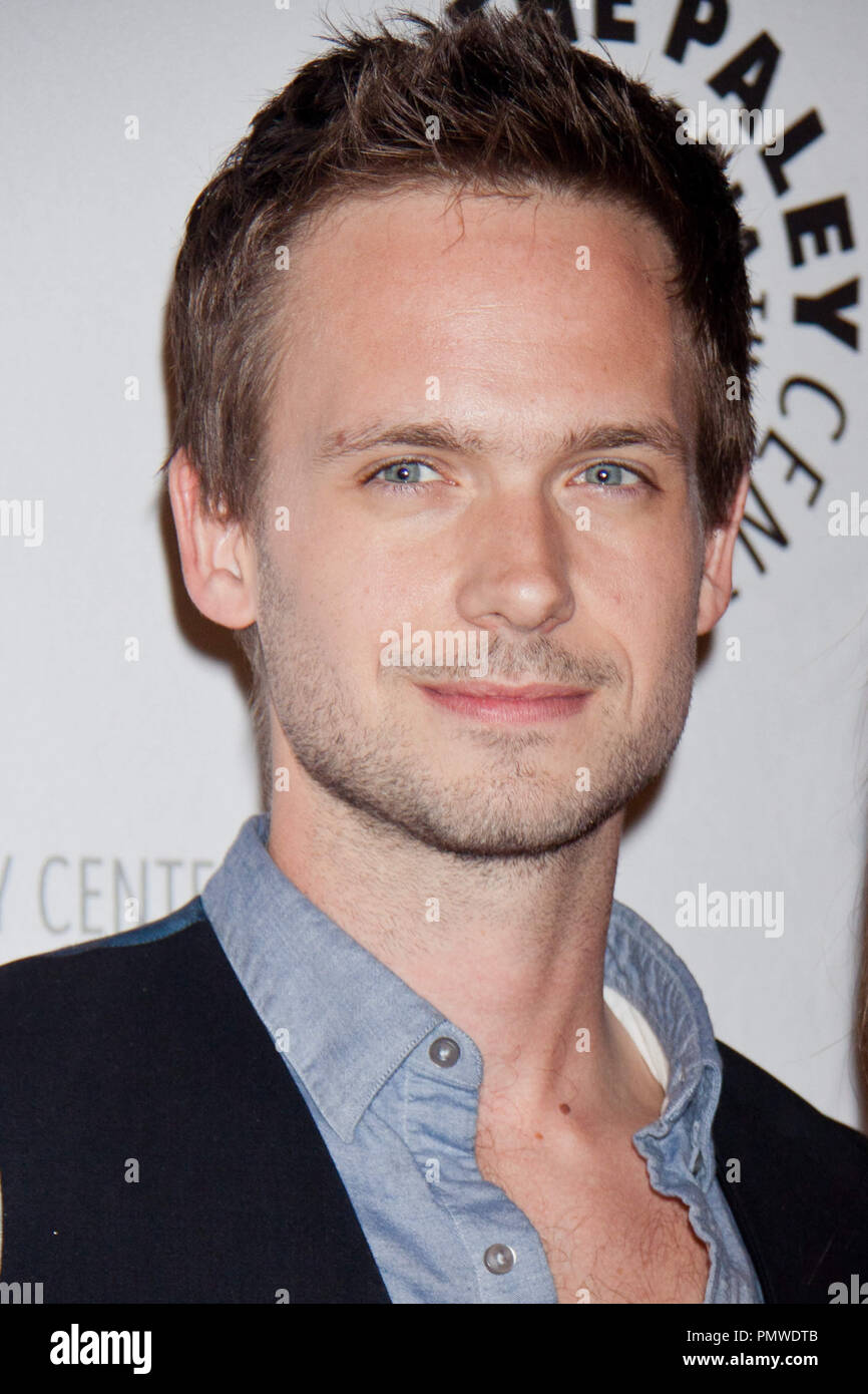 Patrick J. Adams besucht einen Abend mit "Kostüme" an der Paley Center für Medien am 14. Januar in Beverly Hills, Kalifornien 2013. Foto von ASG/PictureLux Stockfoto