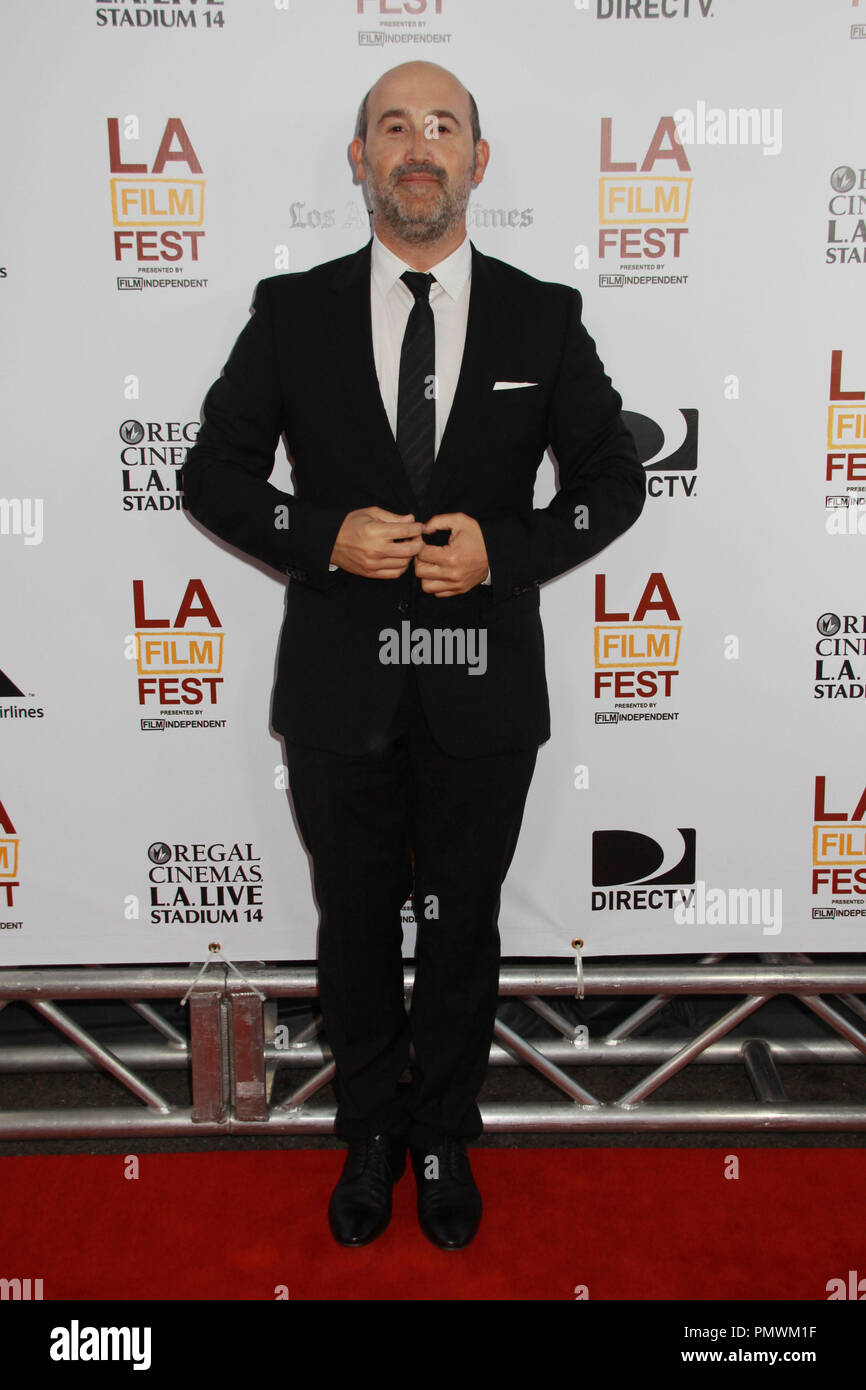 Javier Camara 06/13/2013 2013 Los Angeles Film Festival Premiere von Sony Pictures Classics'' ich bin so aufgeregt!" am Regal Cinemas in Los Angeles, CA Foto von mayuka Ishikawa/HNW/PictureLux Stockfoto