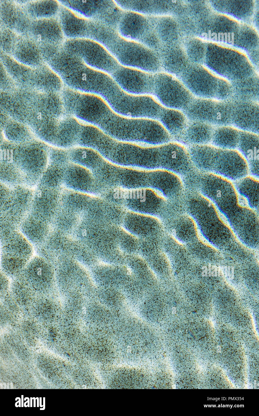Ruhigen blauen Pool Reflexion Stockfoto