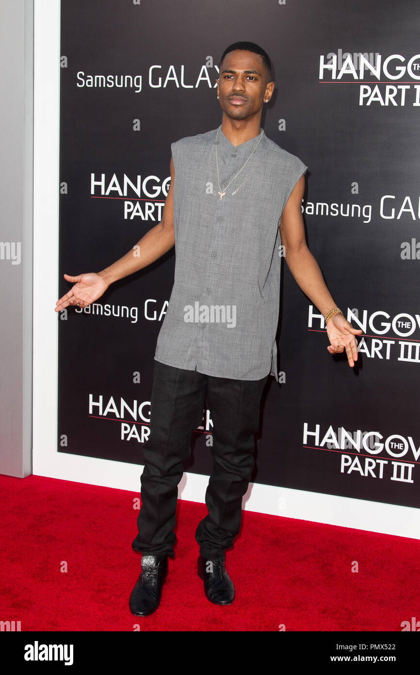 Big Sean kommt bei der Premiere von Warner Bros. Pictures'' Kater Teil 3" am 20. Mai 2013 in Westwood, Kalifornien. Foto von Eden Ari/PRPP/PictureLux Datei Referenz # 31966 197 PRPPEA nur für redaktionelle Verwendung - Alle Rechte vorbehalten Stockfoto