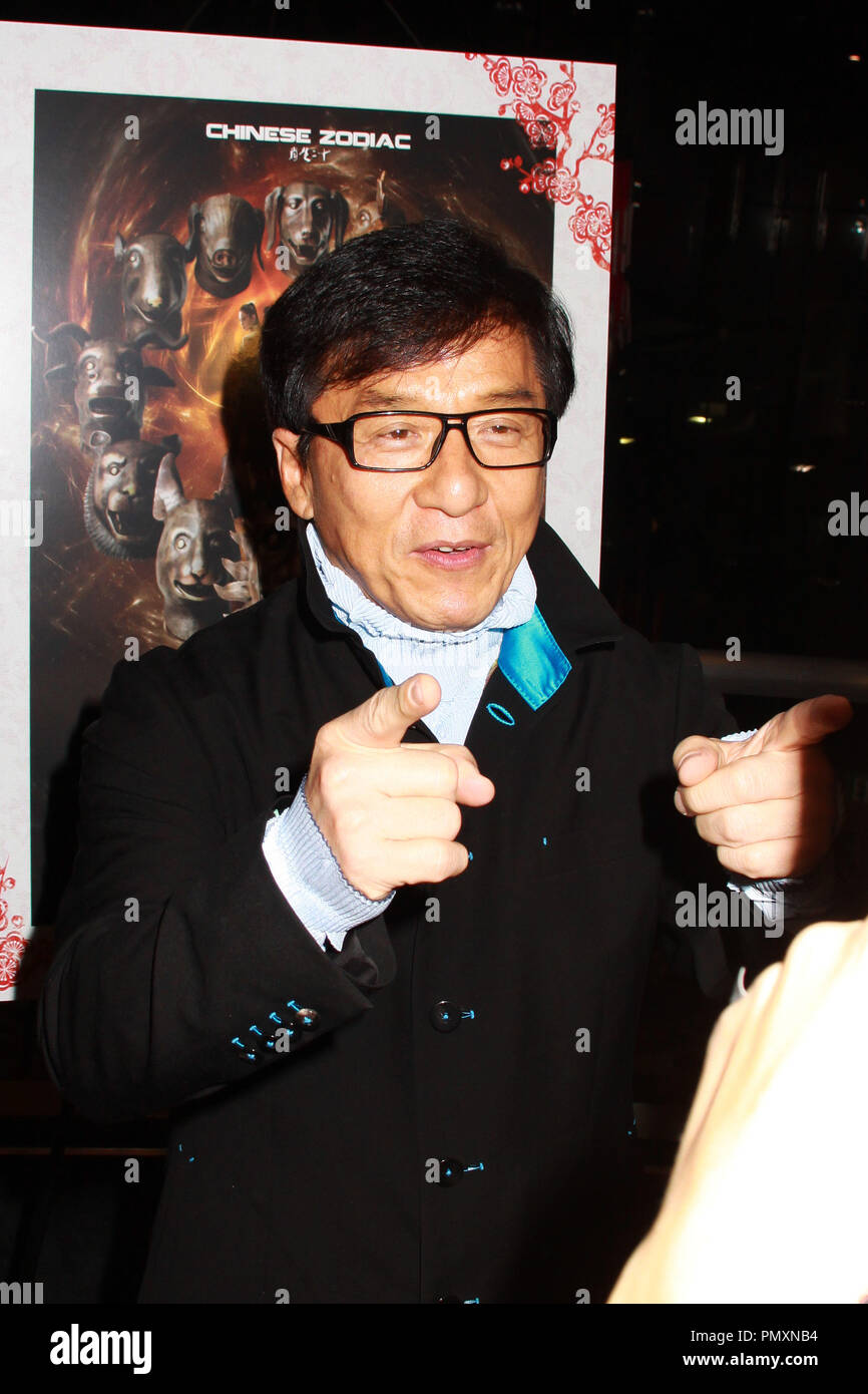 Jackie Chan 10/16/2013 "Chinesische Sternzeichen 'Premiere gehalten an AMC Century City 15 in Century City, CA Foto von kazuki Hirata/HNW/PictureLux Stockfoto