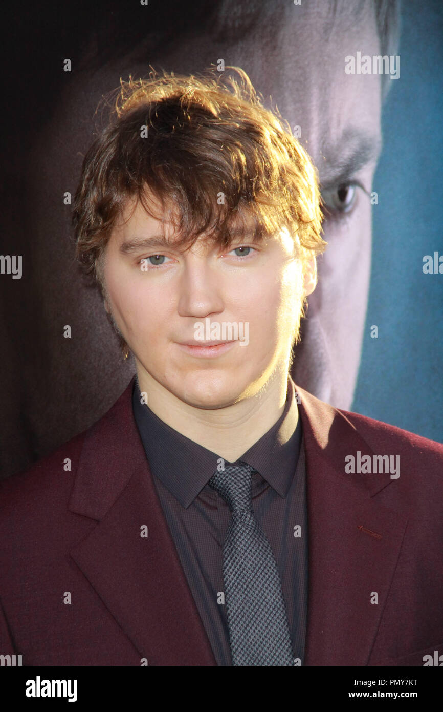 Paul Dano bei der Premiere von Warner Bros. Pictures' "Gefangenen". Ankunft an der Akademie für Kunst und Wissenschaften in den Beverly Hills, CA, 12. September 2013 statt. Foto von Joe Martinez/PictureLux Stockfoto