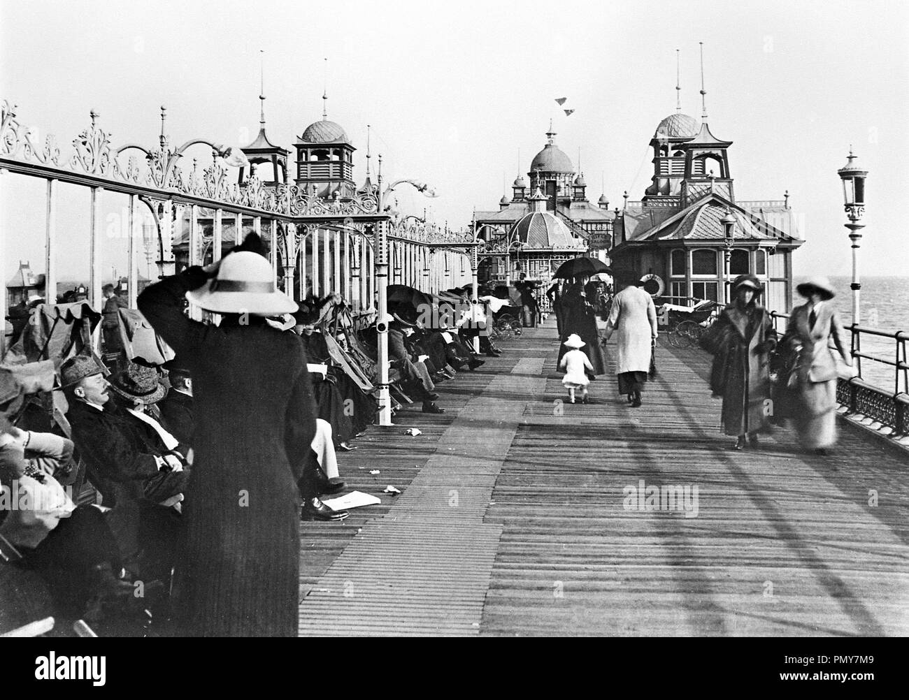 Eastbourne Pier, 1900 Stockfoto