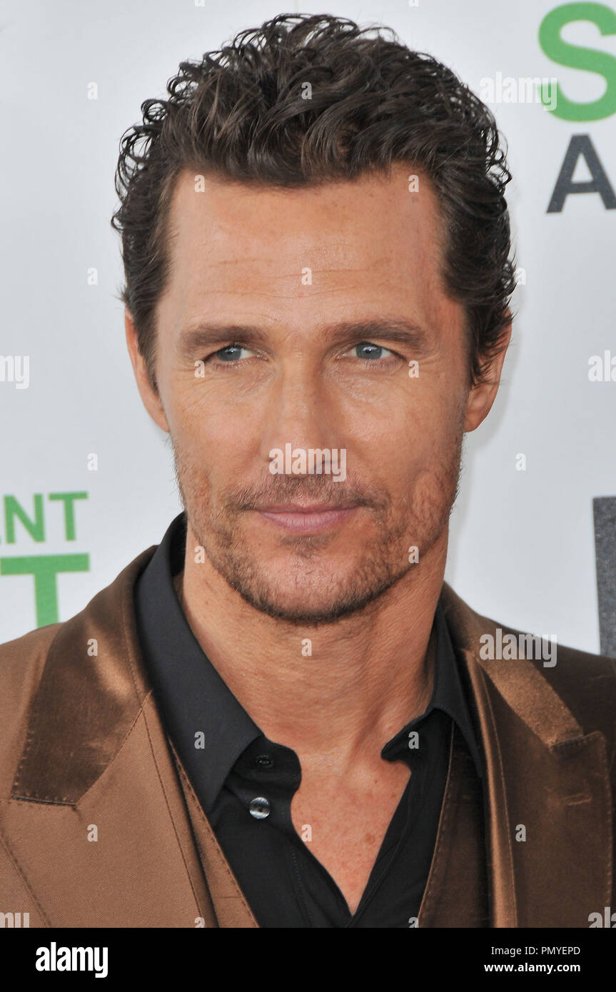 Matthew McConaughey 2014 Film Independent Spirit Awards gehalten am Santa Monica Beach in Santa Monica, CA. Die Veranstaltung fand am Samstag, 1. März 2014. Foto von PRPP PRPP/PictureLux Datei Referenz # 32267 009 PRPP 01 nur für redaktionelle Verwendung - Alle Rechte vorbehalten Stockfoto