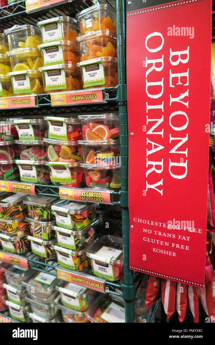 Fairway-Super-Markt, New York City, USA Stockfoto