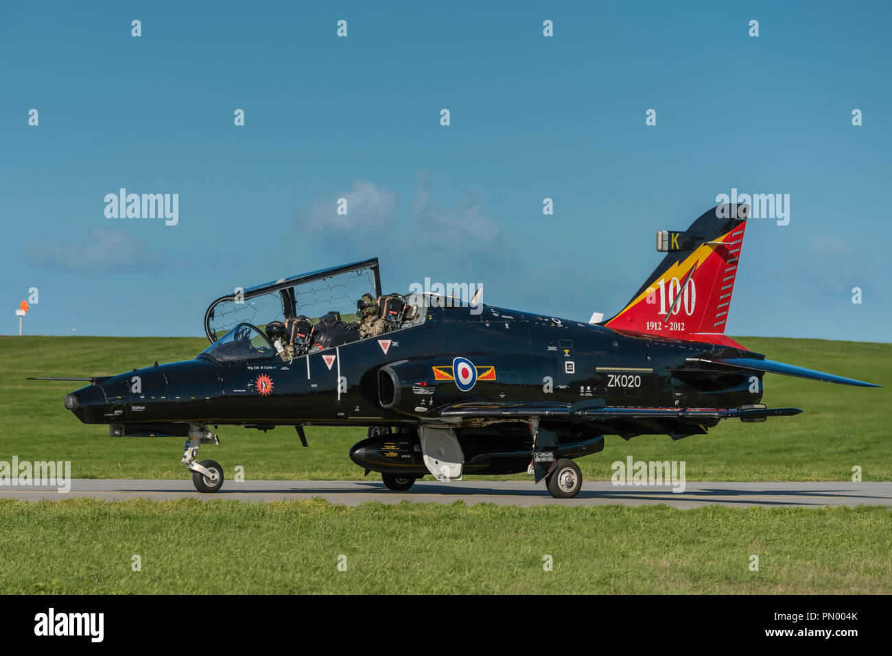 Raf Valley, Anglesey, UK. Stockfoto