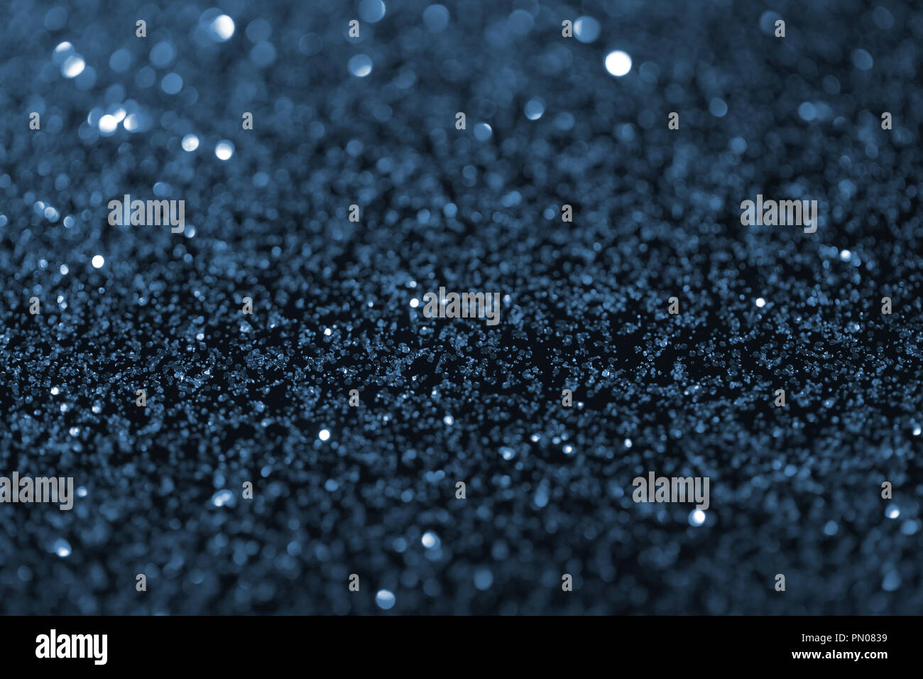 Abstrakt Blau glitter Textur Stockfoto