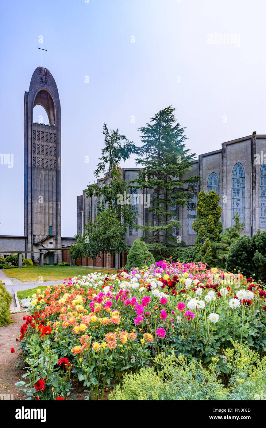 Westminster Abbey, Mission, BC, Kanada Stockfoto