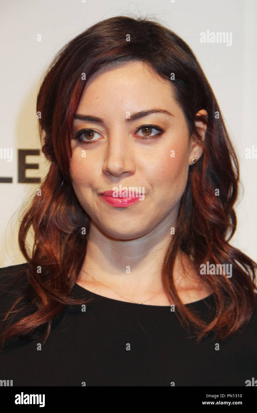 Aubrey Plaza 03/18/2014 "Parks & Recreation" Paleyfest 2014 bei Dolby Theater in Hollywood, CA Foto von mayuka Ishikawa/HNW/PictureLux gehalten Stockfoto