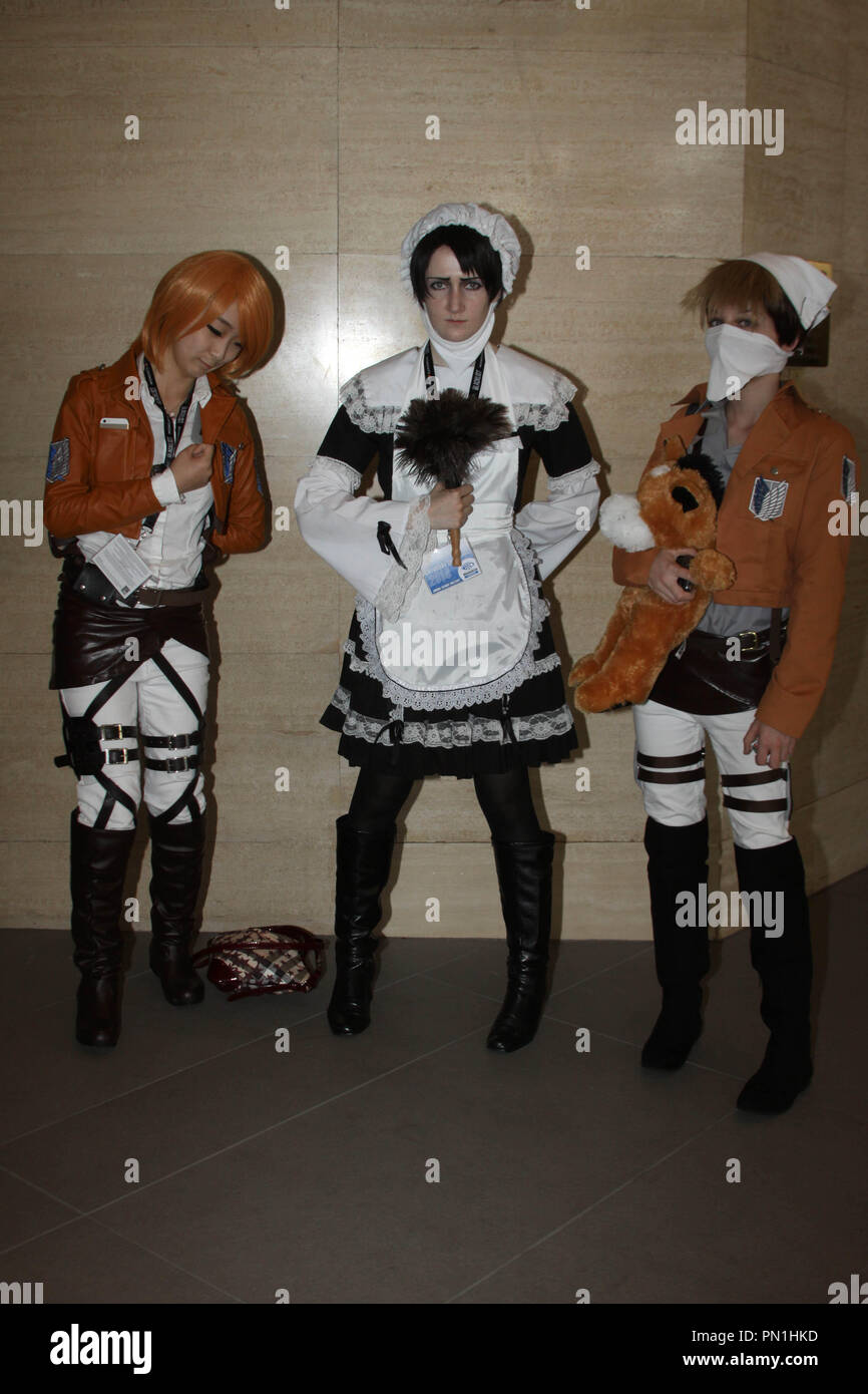 Atmosphäre in Wonder Con 2014 Tag Zwei im Anaheim Convention Center in Anaheim, CA, 19. April 2014. Foto: Richard Chavez/PictureLux Stockfoto