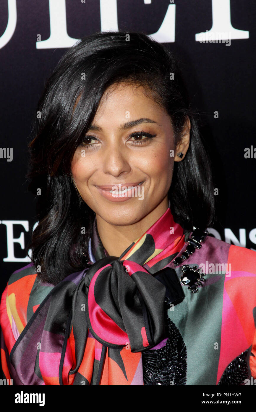 Meta Golding am Los Angeles Premiere von lionsgate's "Die Ruhigen'. Ankunft am Theater im ACE Hotel in Los Angeles, CA, 22. April 2014 statt. Foto: R.Anthony/PictureLux Stockfoto